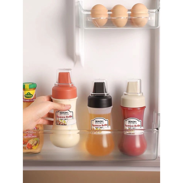 Botol Mayonaise 5 Lubang Botol Saos Hamburger - HW012