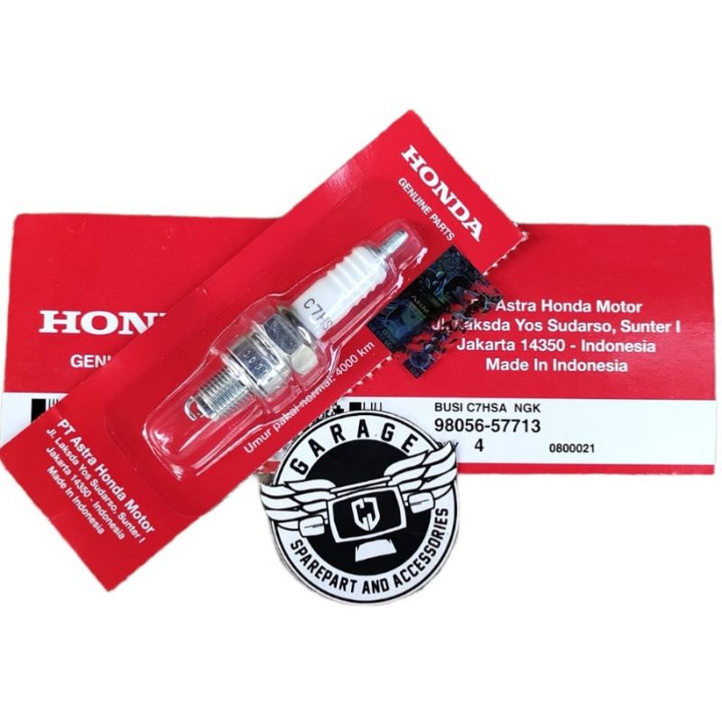 Busi Original Motor Honda WIN 100 Grand Legenda Prima Star supra