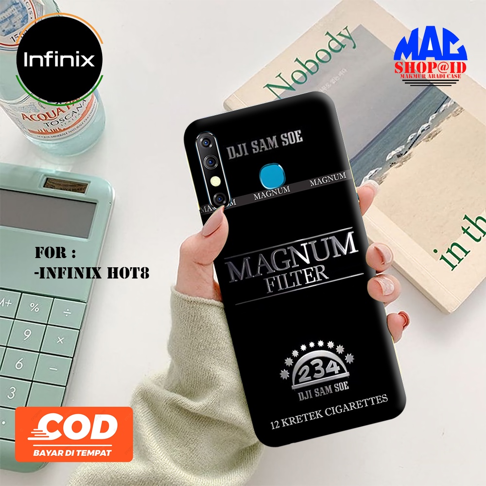 PUBER CASE - Hard Case 3D FullPrint  [IN08] Infinix Hot 8 Terbaru Casing Handphone-Pelindung Handphone Casing Murah
