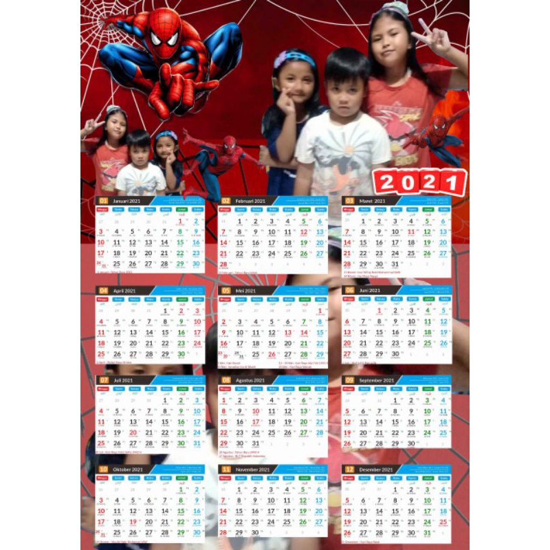 

Custom Kalender 2021