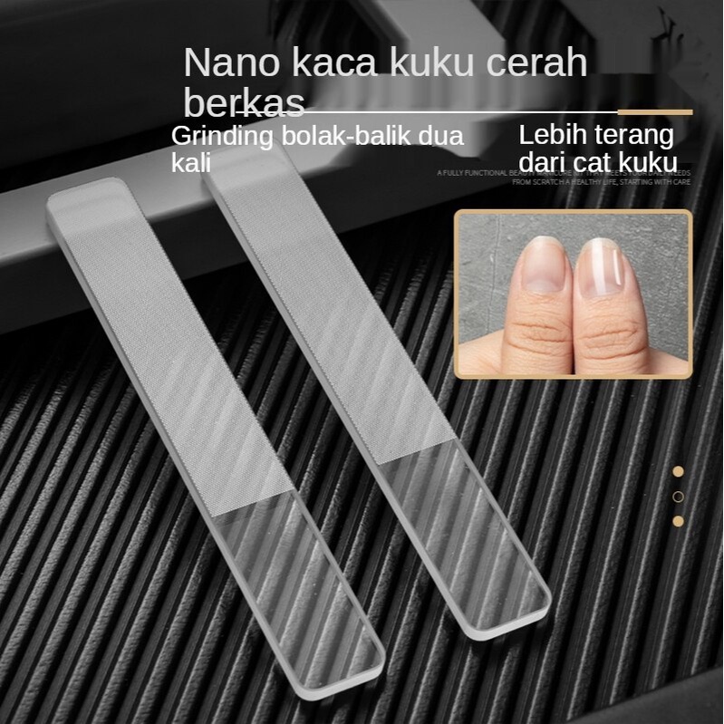 File Kuku Nano File Kuku Kaca / File Kuku Ajaib / File Kuku Kaca kikir kuku   Nail tool glass nail file