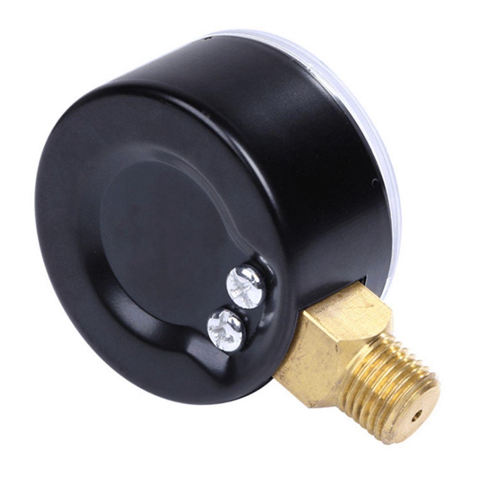 Lanfy Alat Ukur Tekanan Air Mini 60PSI 1per4 &quot;NPT TS-50 Manometer