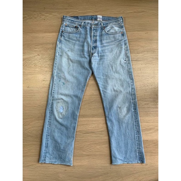 Denim - Levis 501xx - Patched - Made in Colombia