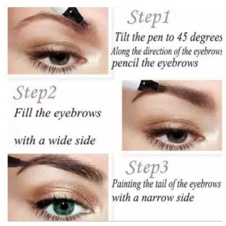 Pensil Alis Waterproof Tahan Lama / Microblading Eyebrow Tattoo Pen