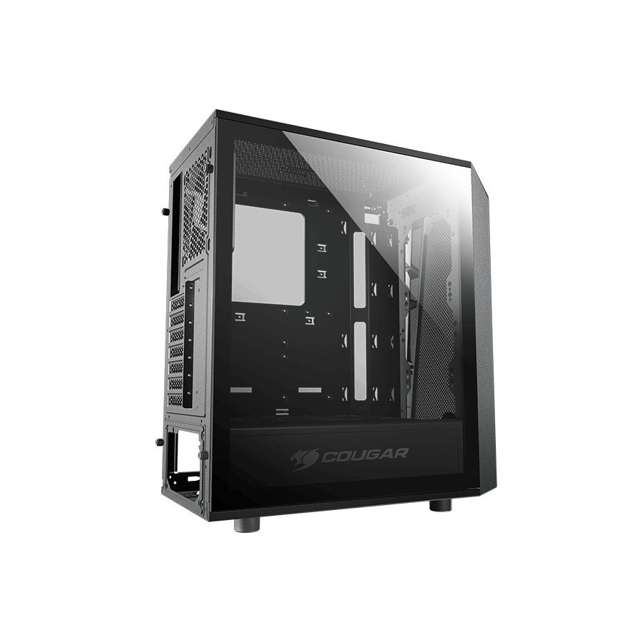 Cougar PC Case Turret Mesh Mid Tower Pro Cooling Compact Tempered Glass