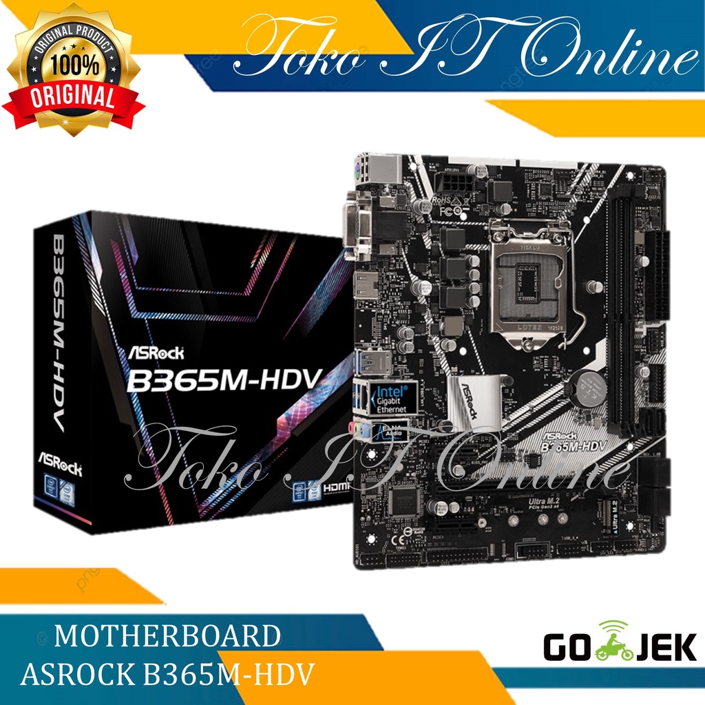 ASROCK MOTHERBOARD B365M-HDV