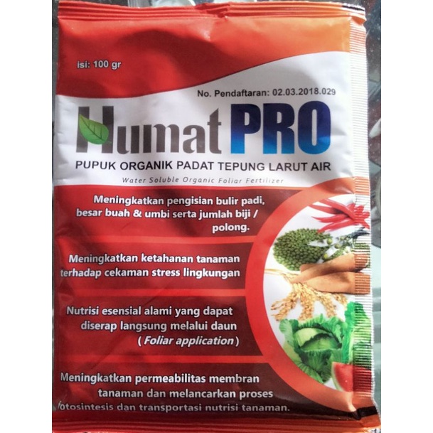 humatPro (asam fulfat + asam amino) 100 gr