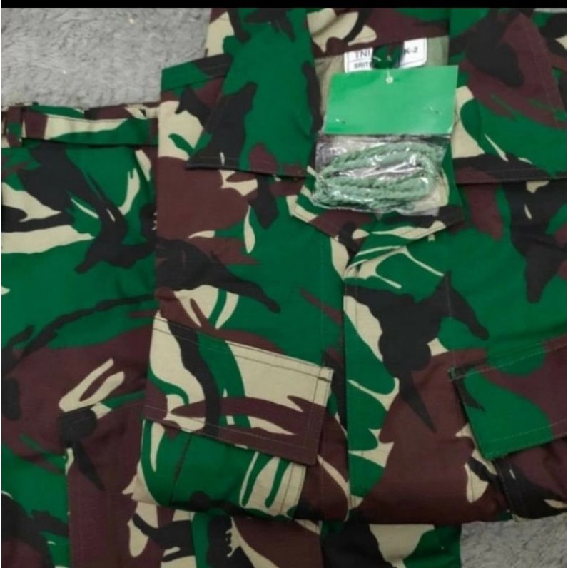 BAJU PDL Jatah TNI AD  || Bahan Sritex