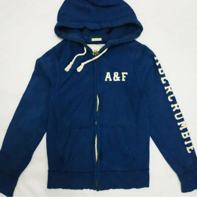 Hoodie zip sweater ABERCROMBIE second original