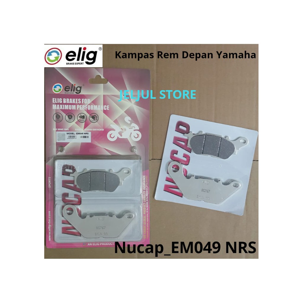 NUCAP_EM049NRS ELIG KAMPAS REM DEPAN YAMAHA YZF-R15,XABRE