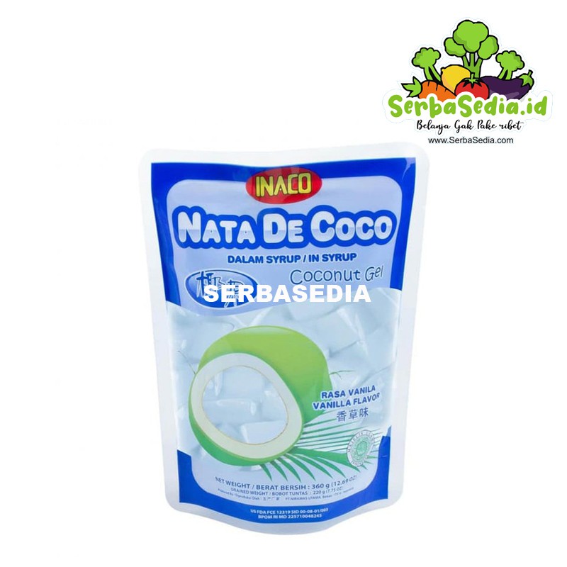 

INACO NATA DE COCO 360 GR