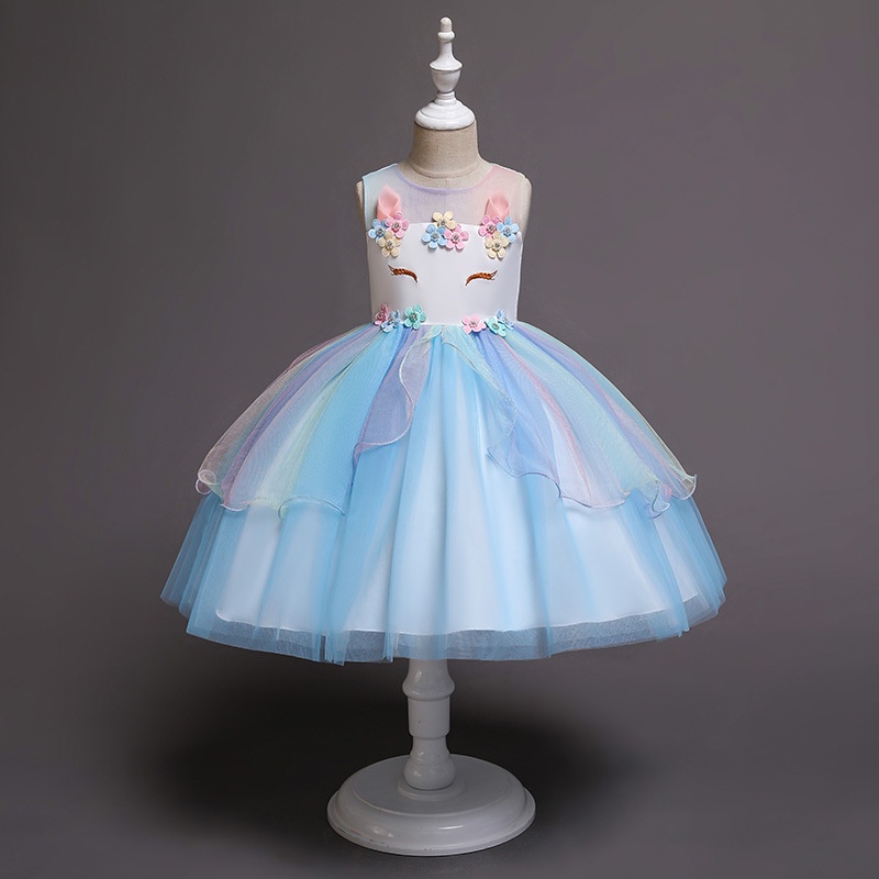 Grosir DRESS UNICORN ANAK / DRESS TUTU UNICORN / GAUN ULANG TAHUN PESTA UNICORN ANAK