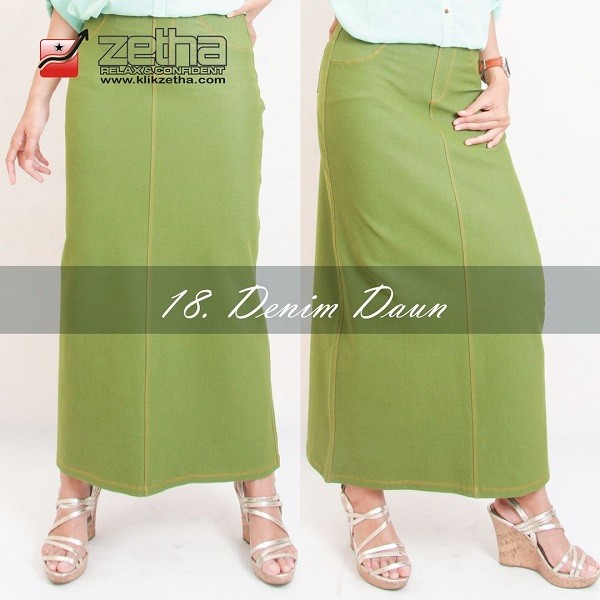 Zetha Rok A Denim Daun