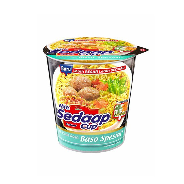 

Mie SEDAAP CUP BASO SPESIAL 77 gr