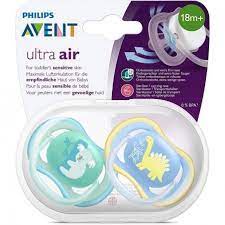 Philips Avent Empeng Bayi 0-6 m / 6-18 m Ultra Air Pacifier | Soft | Soothie Soother Pacifier