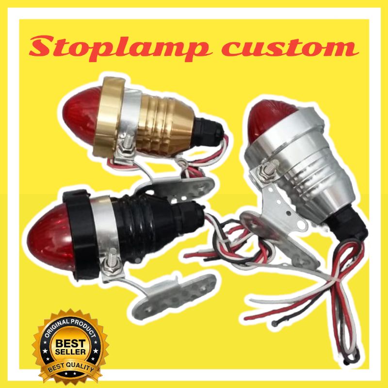 stoplamp lampu belakang custom japstyle chopper bomber bratstyle motor custom