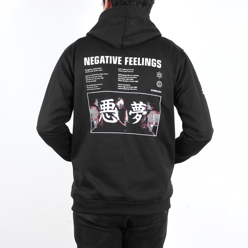 Negative Feelings Sweater Hoodie Evacuation Sweater Hoodie Sweater Pria Sweater Unisex Sweater Jumper