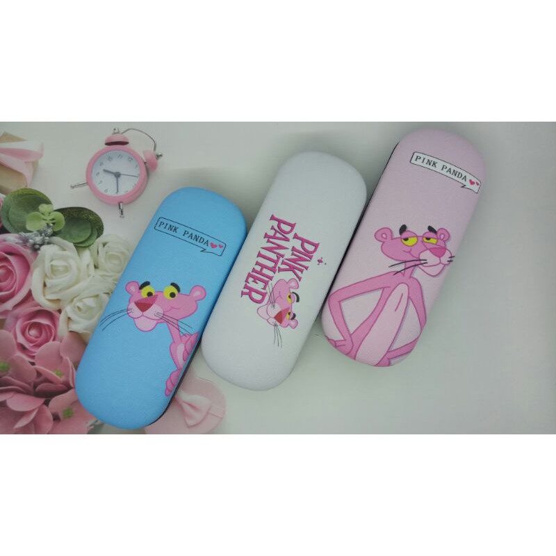 Box Kacamata / Hardcase Karakter Pink  Panther