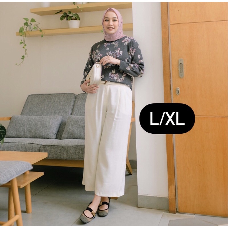 SEMASA SWEATER MISTY GREY MUDA OFFICIAL