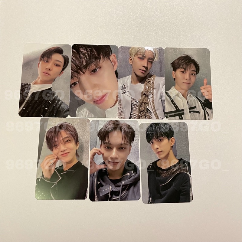 Ready stock seventeen face the sun lucky draw photocard m2u OFFICIAL