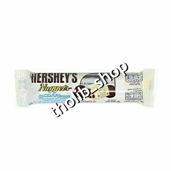 

Hershey's nuggets cookies and creme28gr