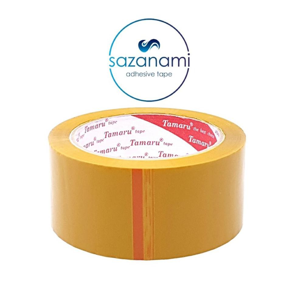 

TERMURAH LAKBAN TAMARU 2 INCH X 100Y LAKBAN BENING COKLAT 6 ROLL NON DAIMAR