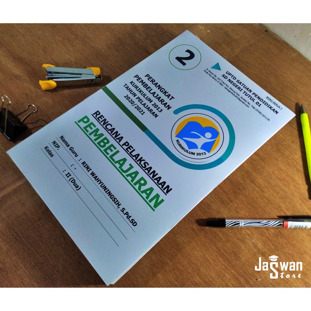 RPP Tematik Kelas 2 Semester 1 Perangkat Pembelajaran SD Kurikulum K13