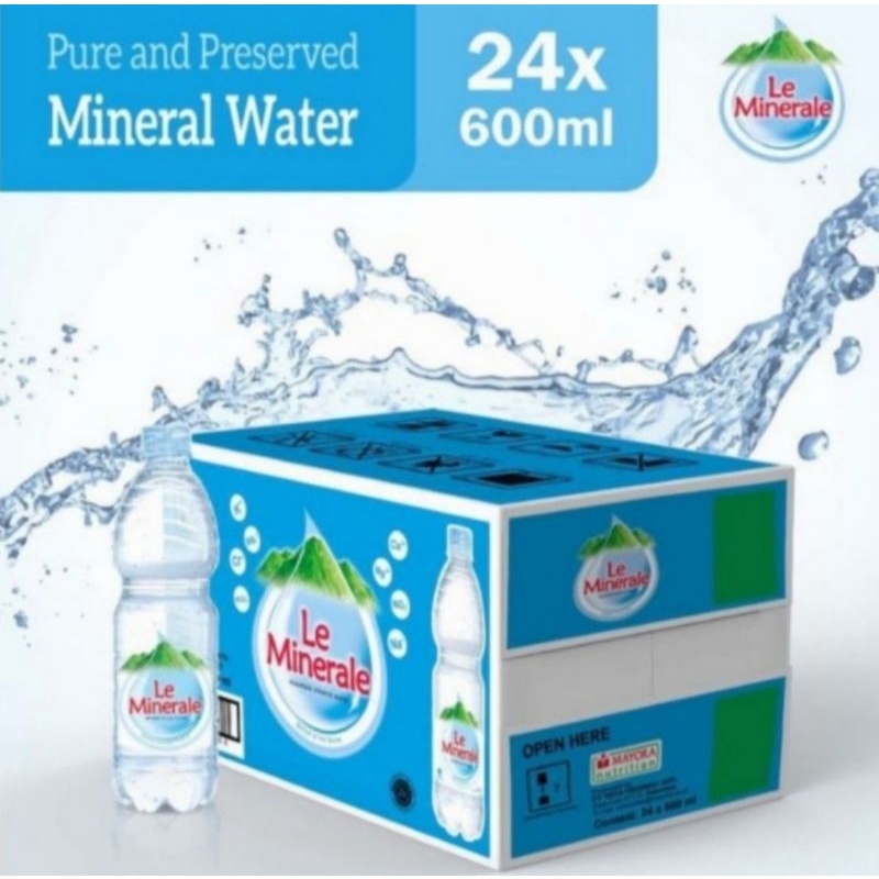 

Le minerale 600ml