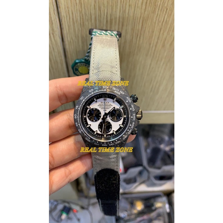 Best Seller Jam Import Rolex Daytona Carbon Factory Machine Matic Garansi 1th