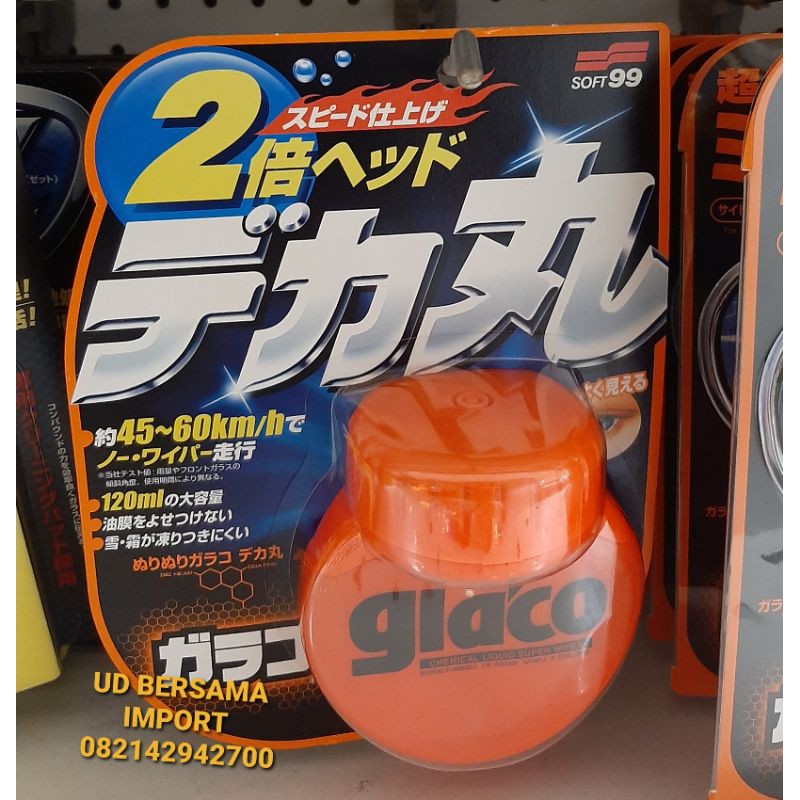 glaco big liquid water repellent pelapis kaca mobil saat hujan