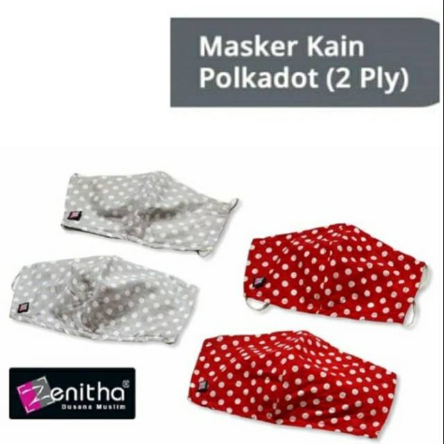 MASKER 1 &amp; 2PLY  BY ZENITHA &amp; KANAYA