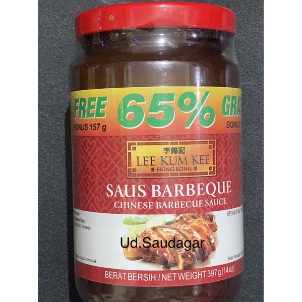 

Saus Barbeque / Sauce Saos BBQ Lee Kum Kee Jar 375Gr