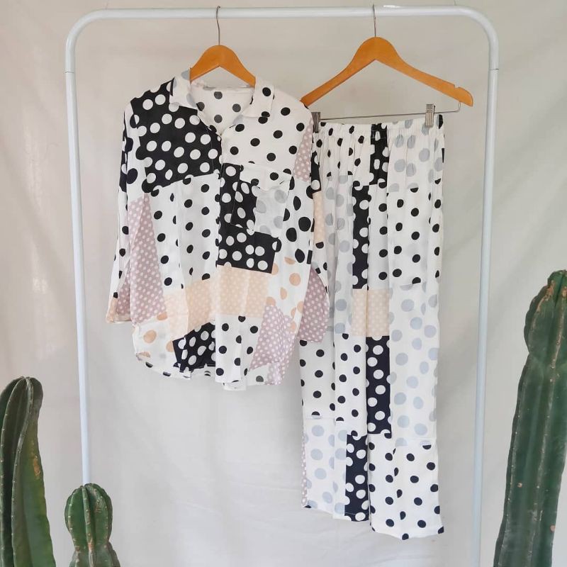 ONE SET RAYON VISCOSE/ PIYAMA RAYON/ RAYON PAJAMAS/ RAYON VISCOSE