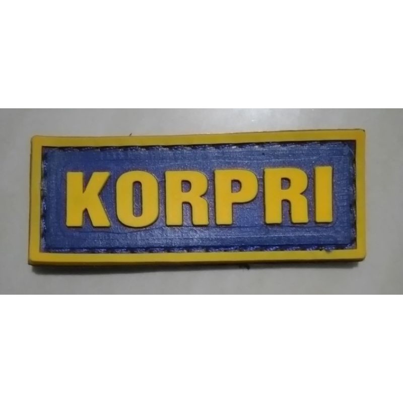 PATCH RUBBER KORPRI IKAPTK KECIL