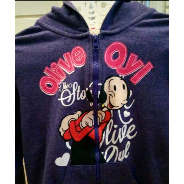 Jaket anak perempuan..brand olive  popeye