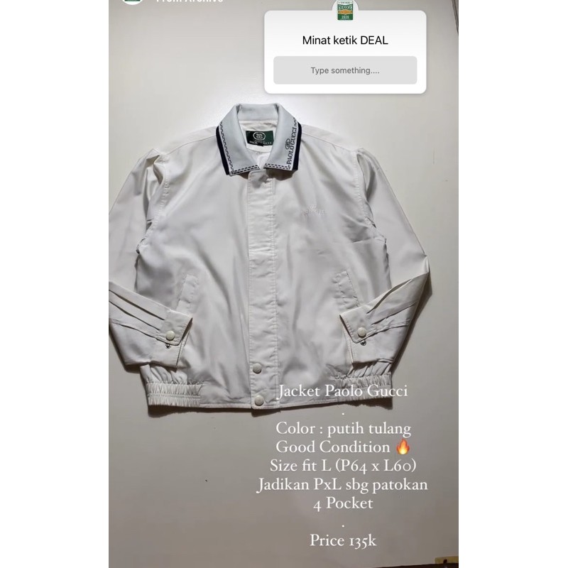 Jacket Paolo Gucci 12939