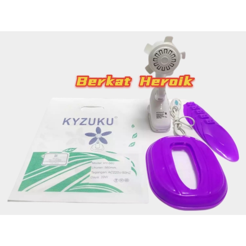 Kipas Angin Jepit kyzuku 3 in 1   39 Watt ( Duduk- Jepit &amp; Dinding ) Murah