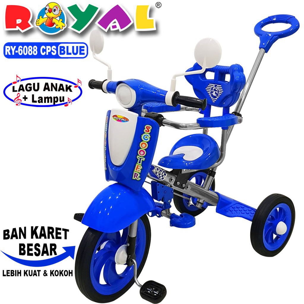 Tricycle Royal 6088 Sepeda Roda Tiga Anak / Balita