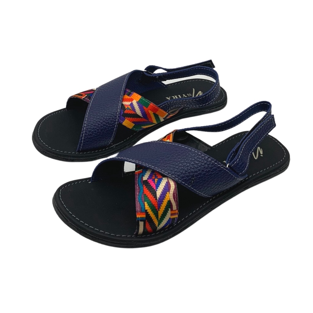 Insyira - Sandal Wanita Melina / Sandal Papirut Wanita Non Slip Alas Hitam / Sandal Wanita Talincang Lisban