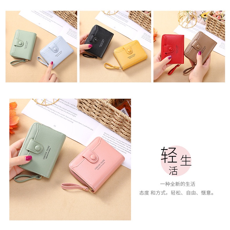 KhatinStore Dompet Pendek Premium Pria dan Wanita Import / Premium wallet / Forever Young - 363