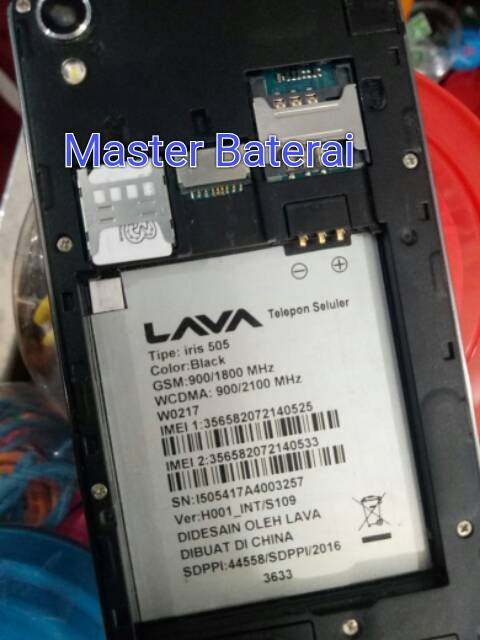 Baterai Lava Iris 505 Code Batrai Leb 108 Batrai Lava 505 Leb108 Double Ic Protection Shopee Indonesia