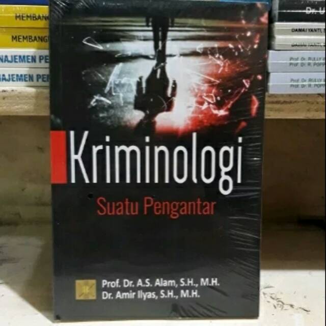 Kriminologi suatu pengantar