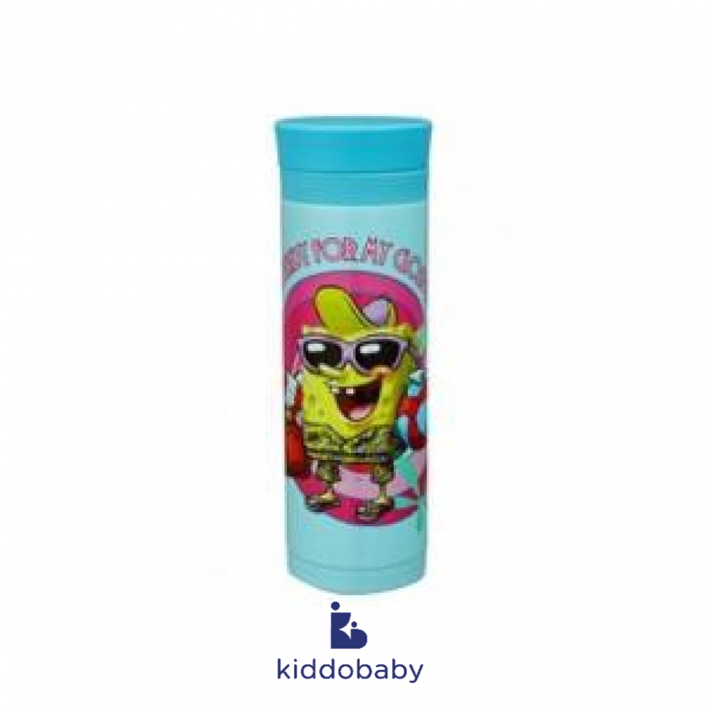 Thermos Stainless Steel Vacuum Flask 300ml - Spongebob