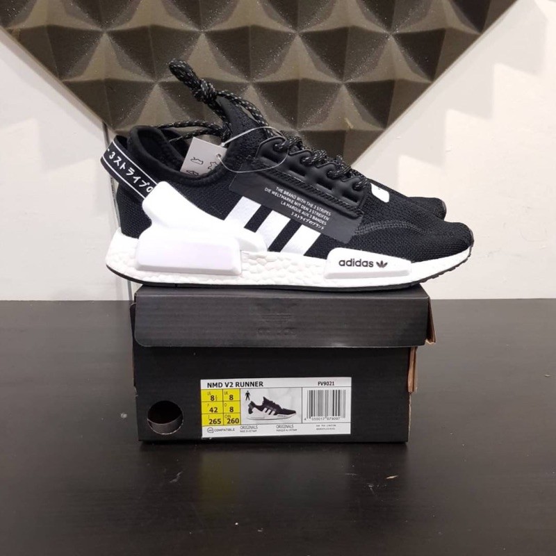 Adidas Nmd R1 V2 Black White