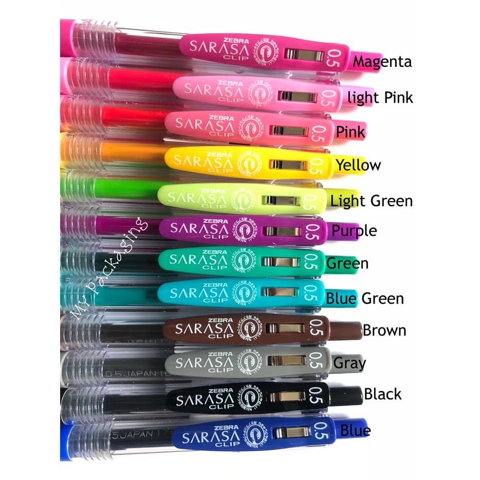 

Dijual Pulpen SARASA CLIP 0 5 GEL ZEBRA TOKYO JAPAN Hitam Diskon