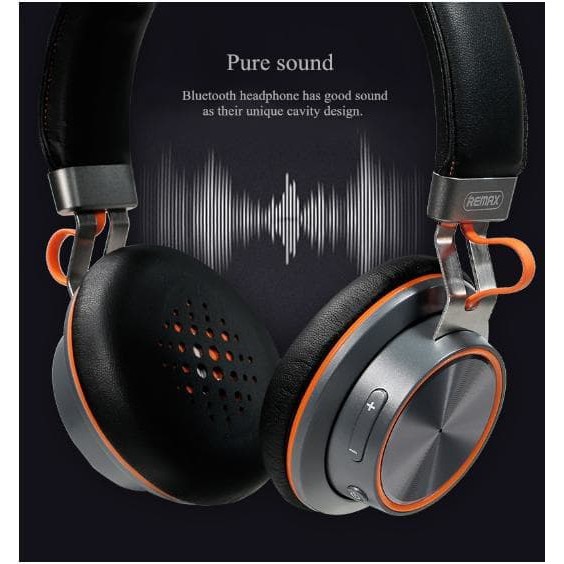 Remax Bluetooth Headphone 195 HB Baru | Headset Remax