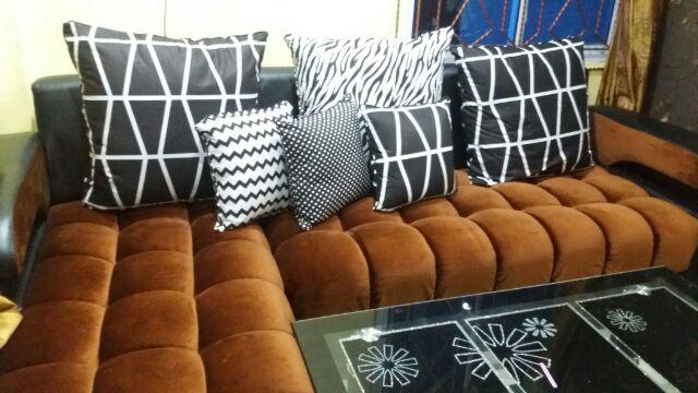 Tipidee - Sarung Bantal Sofa 40x40, Motif S127