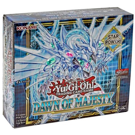 Yugioh Dawn Of majesty Sealed Booster Box