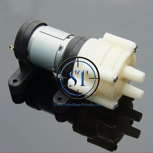 Pompa Air Mini Aquarium Ikan Fish Tank DC 12V High Pressure Dispenser Air Diaphragm Water Pump Flow Food Grade