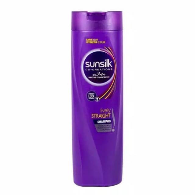 [170ml] GROSIR 23.600 Sunsilk Shampoo Lively Straight
